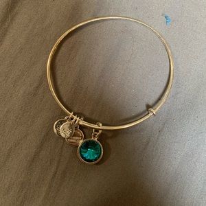 Silver December Alex and Ani bracelet